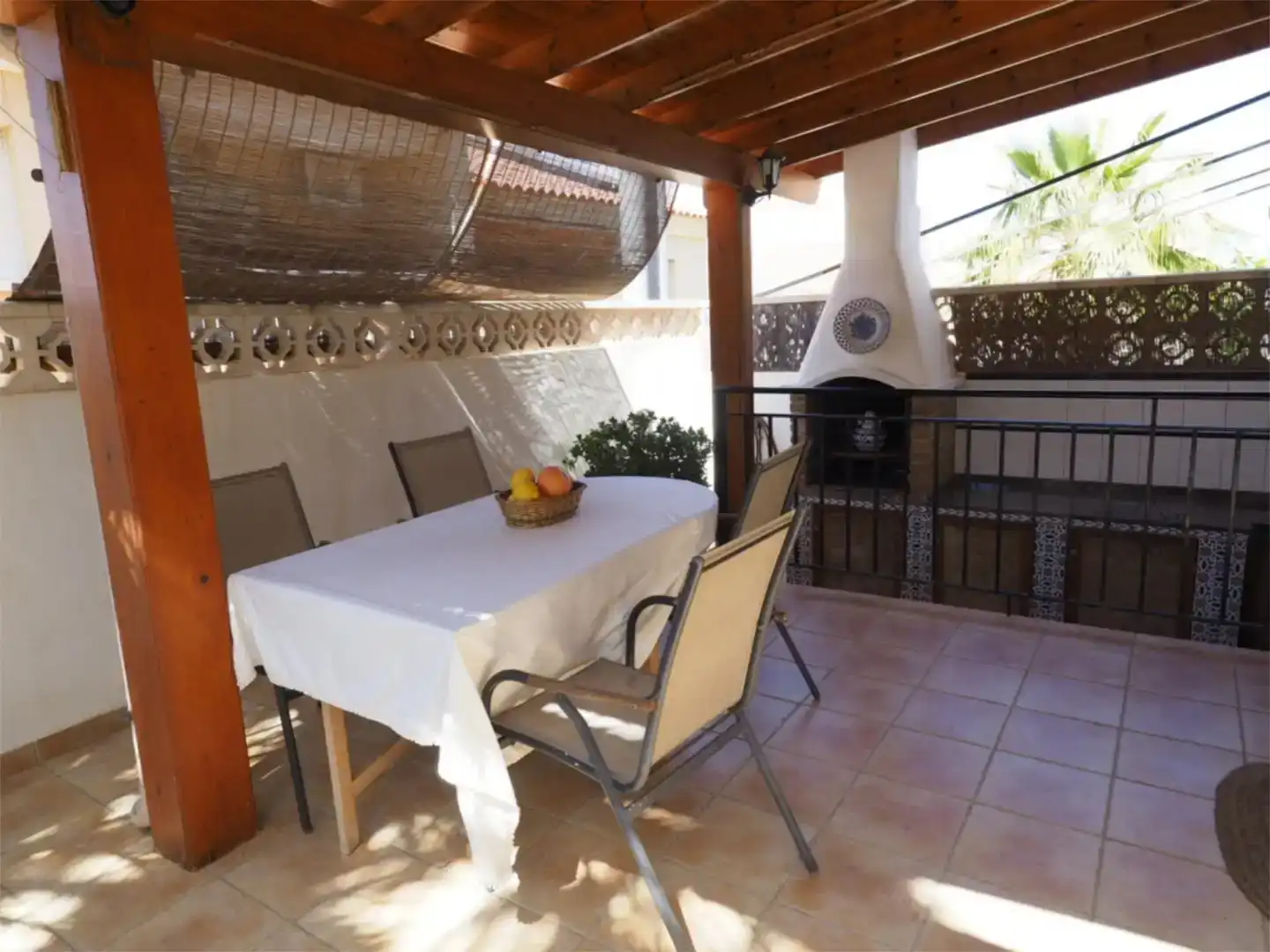 Terrasse von Haus oder Chalet zur Miete in Águilas mit Klimaanlage, Privatgarten und Möbliert