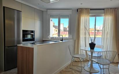 Kitchen of Attic for sale in  Madrid Capital  with Air Conditioner and Terrace