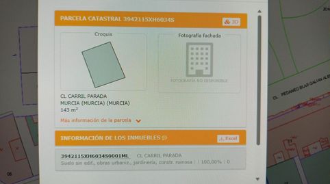 Foto 3 de Residencial en venta en Carril Parada, 3, Ronda Sur, Murcia Capital