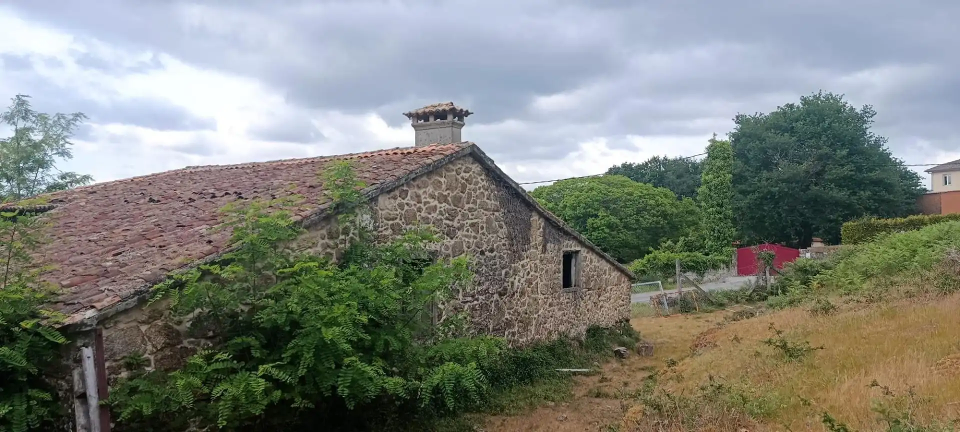 Vista exterior de Finca rústica en venta en A Estrada 