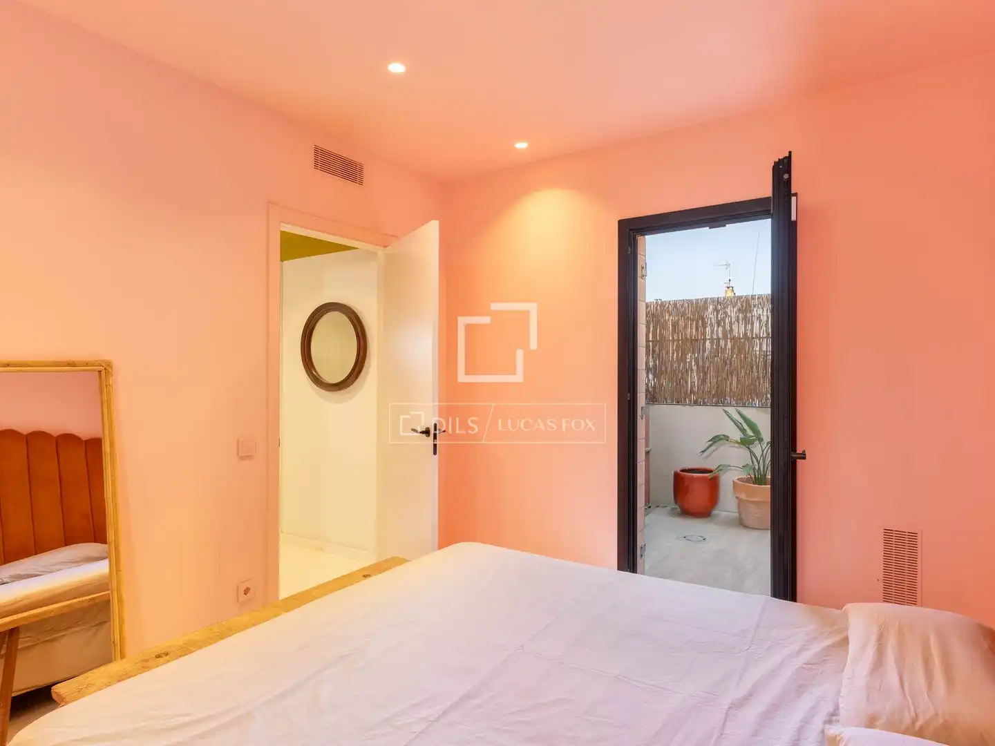 Bedroom of Flat for sale in Begur  with Air Conditioner, Heating and Terrace