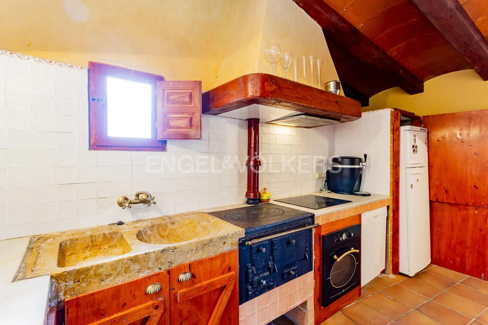 Cocina de Casa o chalet en venta en Bellprat con Calefacción, Parquet y Terraza