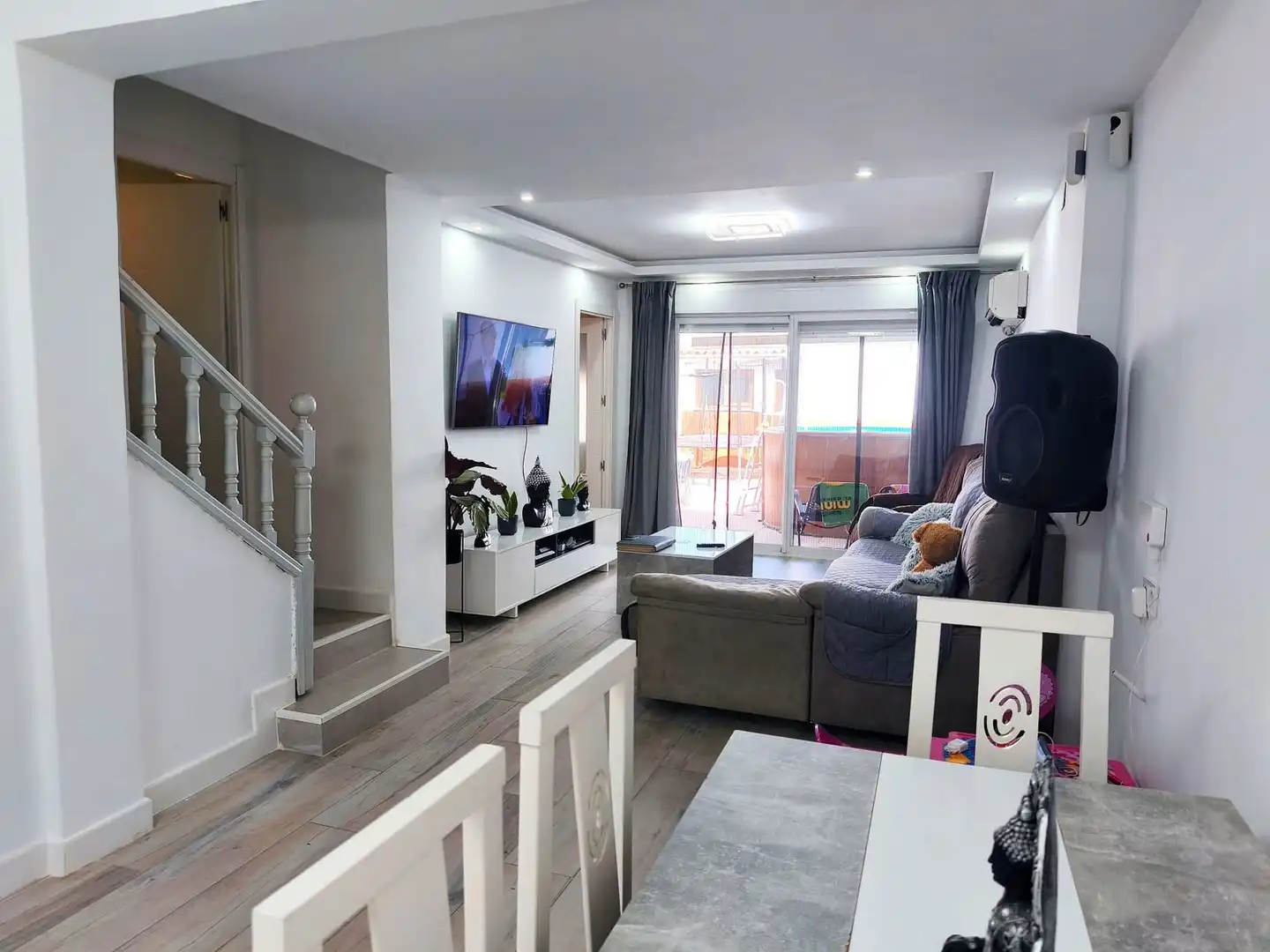 Sala d'estar de Casa adosada en venda en Puertollano