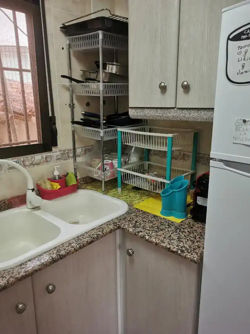 Cuina de Casa adosada en venda en Salobre amb Aire condicionat, Rentadora i Microones