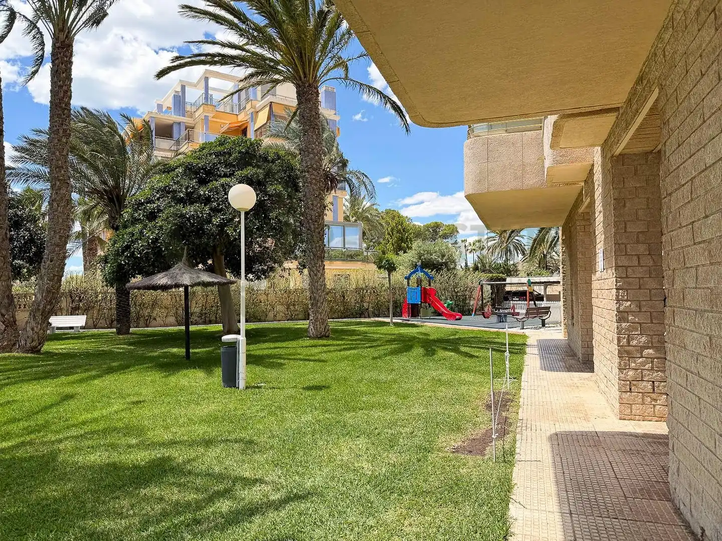 Garden of Flat for sale in El Campello  with Air Conditioner, Heating and Private garden