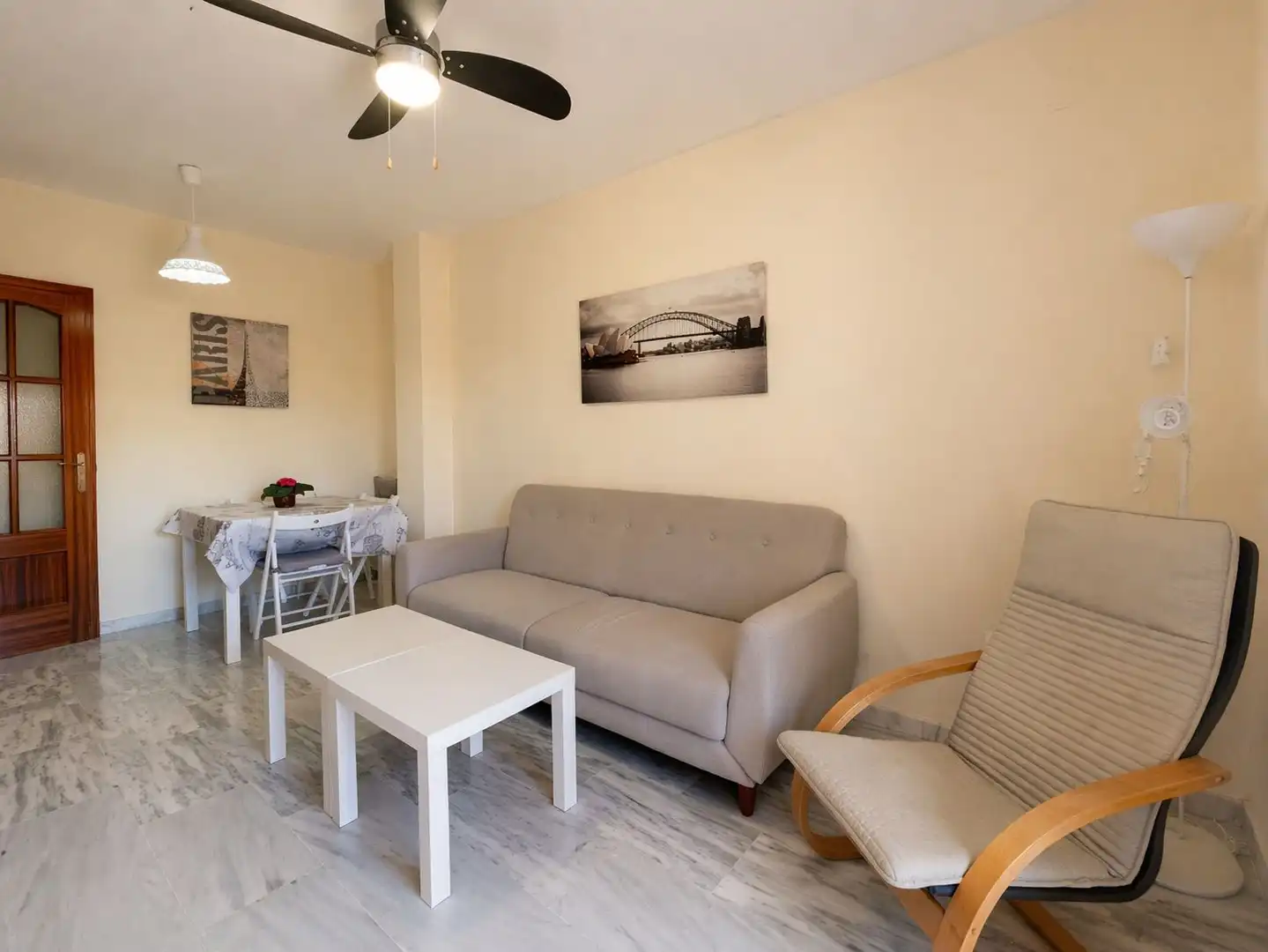 Living room of Apartments for sale in Torrox  with Terrace, Furnished and Washing machine