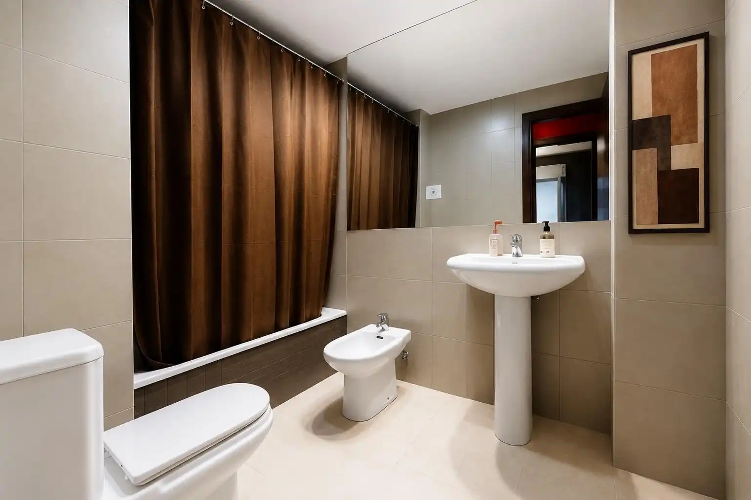 Baño de Piso de alquiler en Las Palmas de Gran Canaria con Amueblado