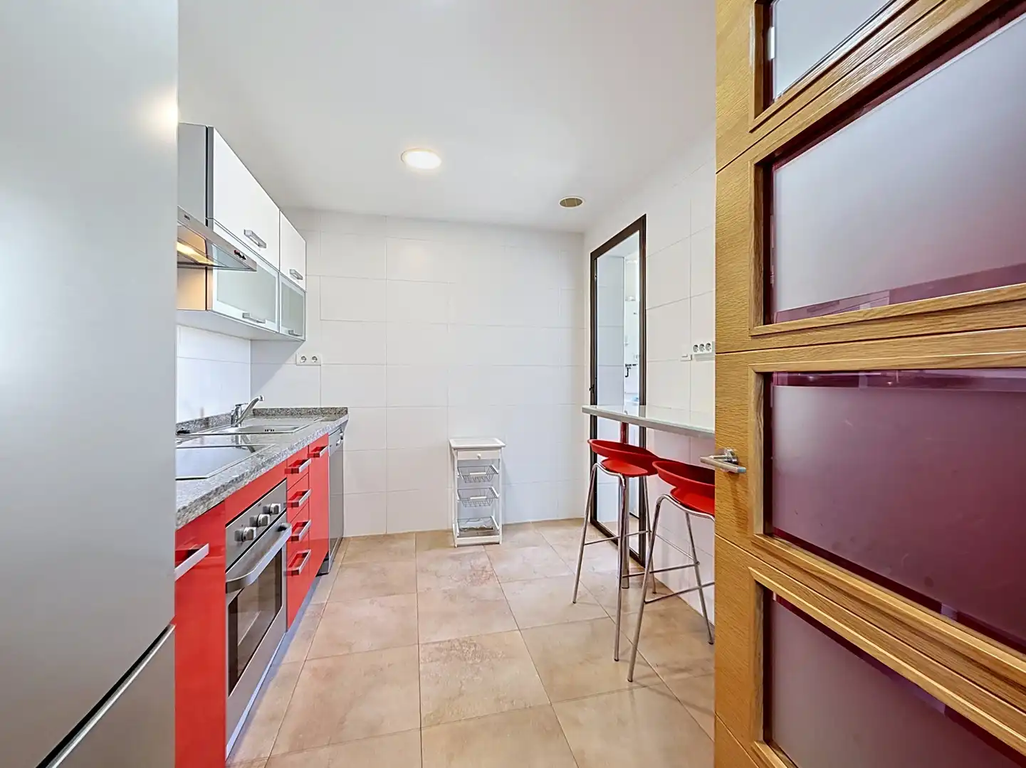 Cocina de Ático de alquiler en Málaga con Aire acondicionado, Terraza y Amueblado