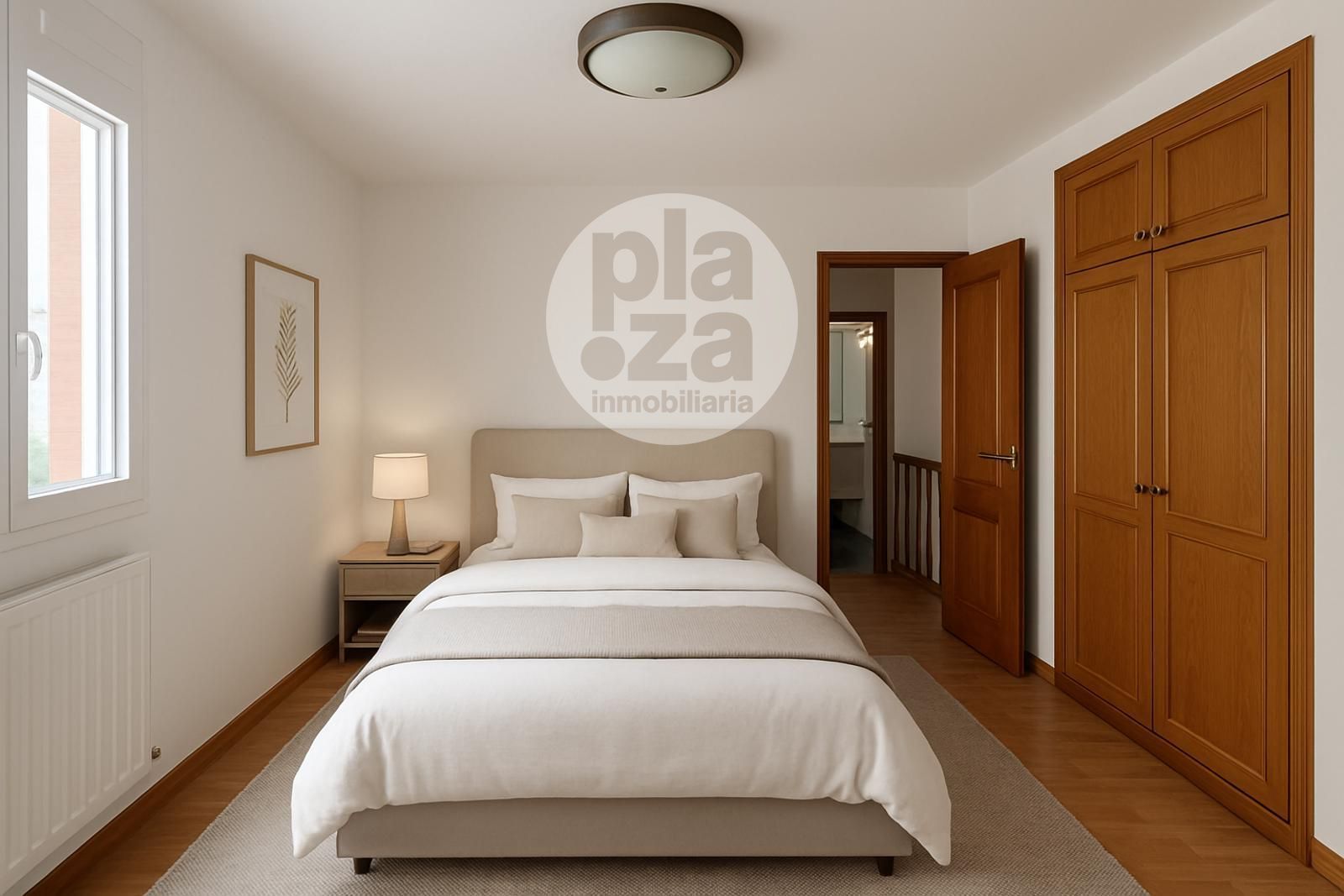 Bedroom of Single-family semi-detached for sale in Burgos Capital  with Heating, Private garden and Storage room