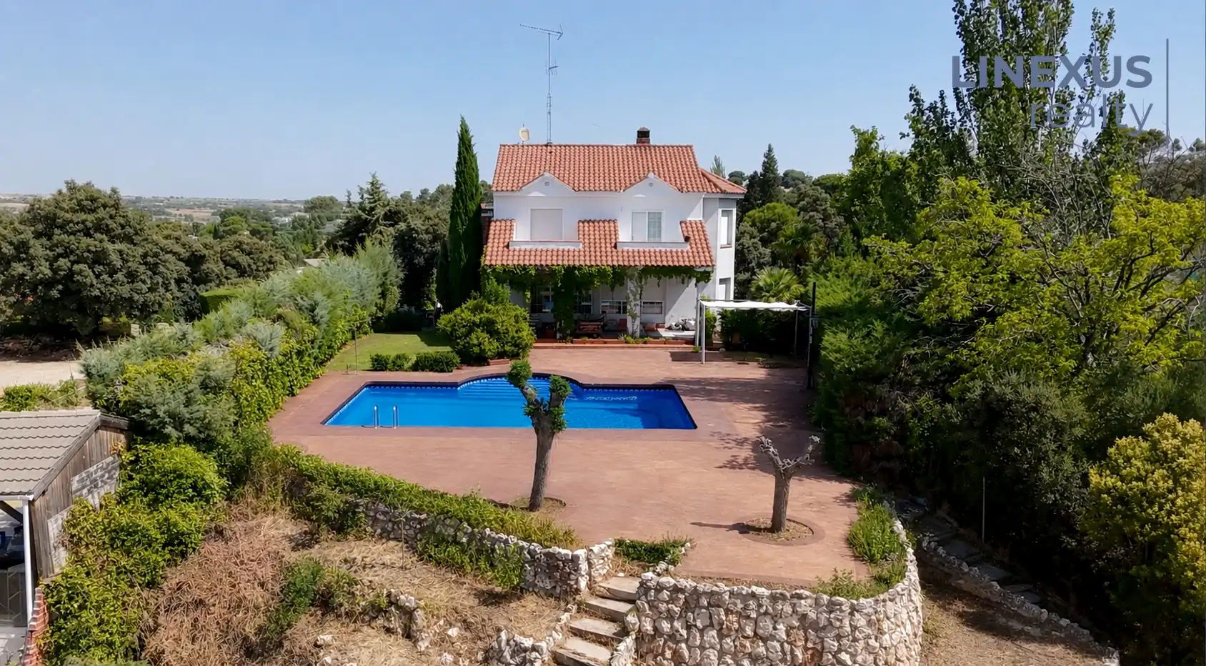 Jardí de Casa o xalet en venda en Batres amb Calefacció, Jardí privat i Terrassa