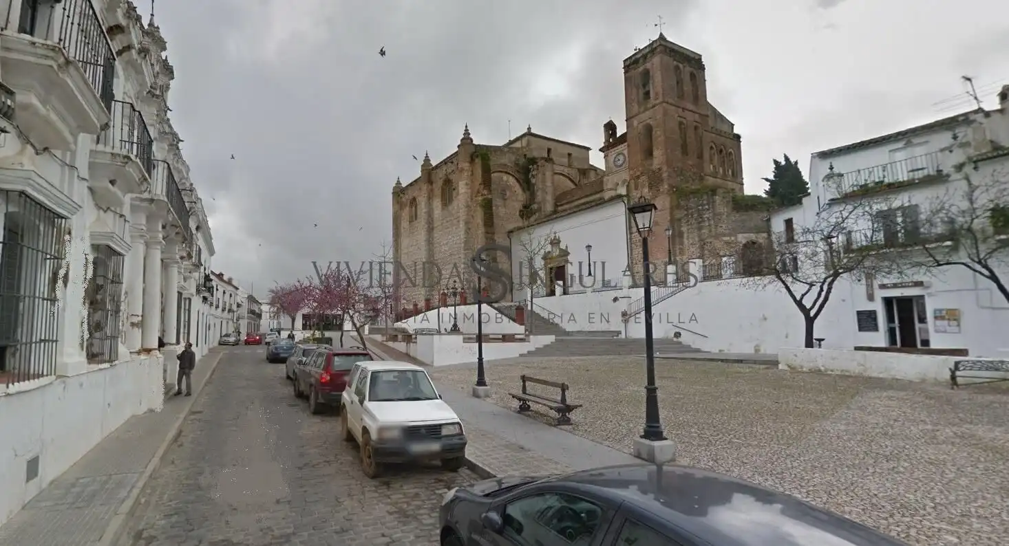 Vista exterior de Casa adosada en venta en Cazalla de la Sierra con Aire acondicionado, Calefacción y Terraza