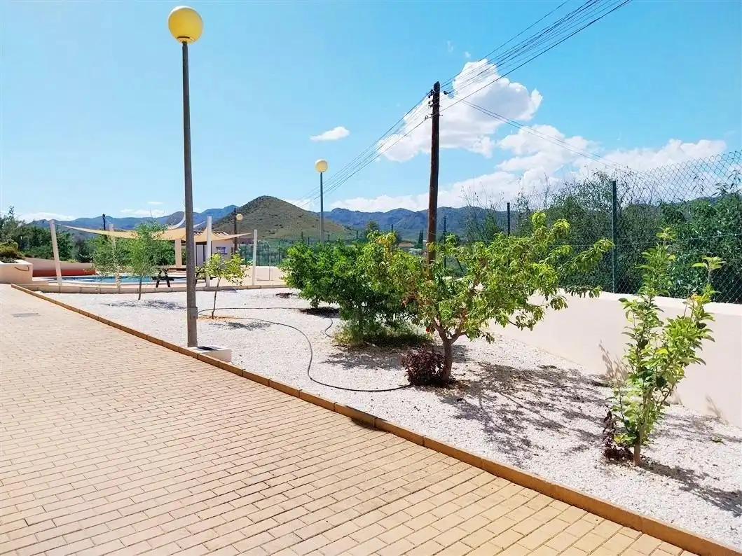 Vista exterior de Apartamento en venta en Mazarrón con Aire acondicionado, Jardín privado y Terraza