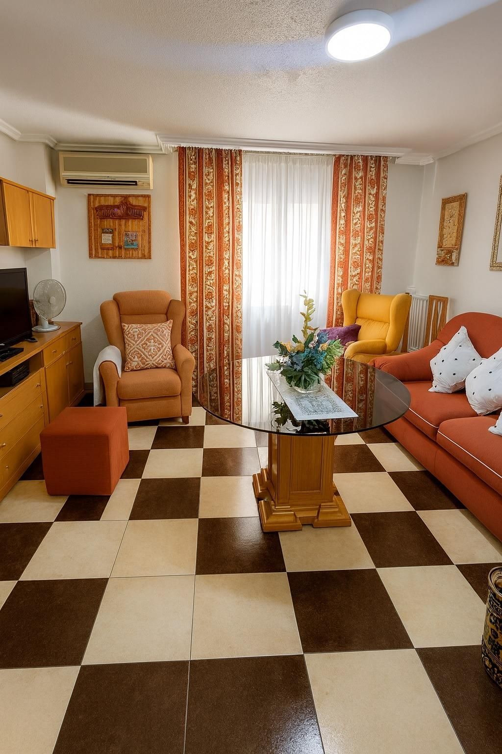 Living room of Flat for sale in  Murcia Capital  with Private garden, Terrace and Storage room