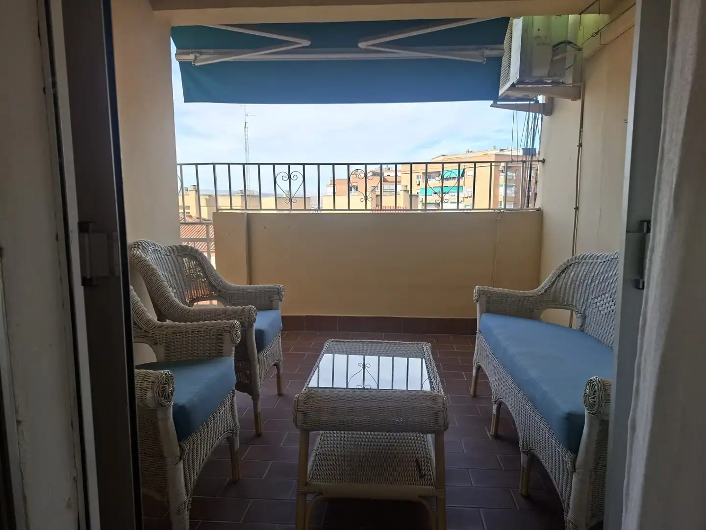 Terrace of Attic for rent in Granada  with Air Conditioner, Heating and Terrace