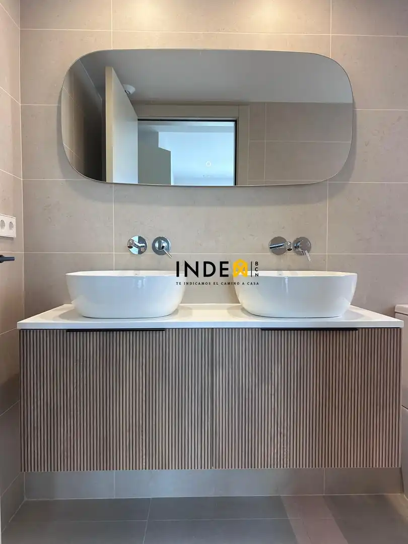Baño de Ático de alquiler en Sant Pere de Ribes con Aire acondicionado, Calefacción y Terraza
