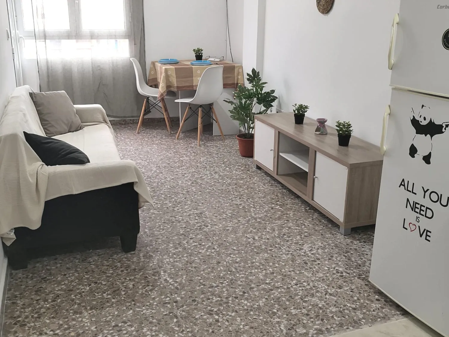 Bedroom of Apartment to rent in  Valencia Capital  with Furnished, Washing machine and Balcony