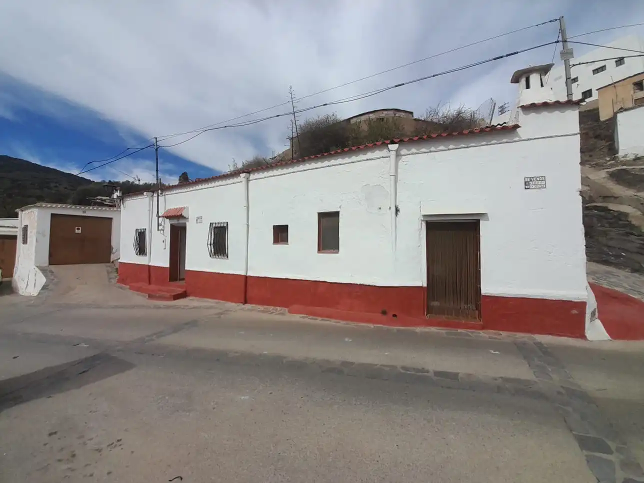 Vista exterior de Finca rústica en venta en Ohanes con Jardín privado, Terraza y Amueblado