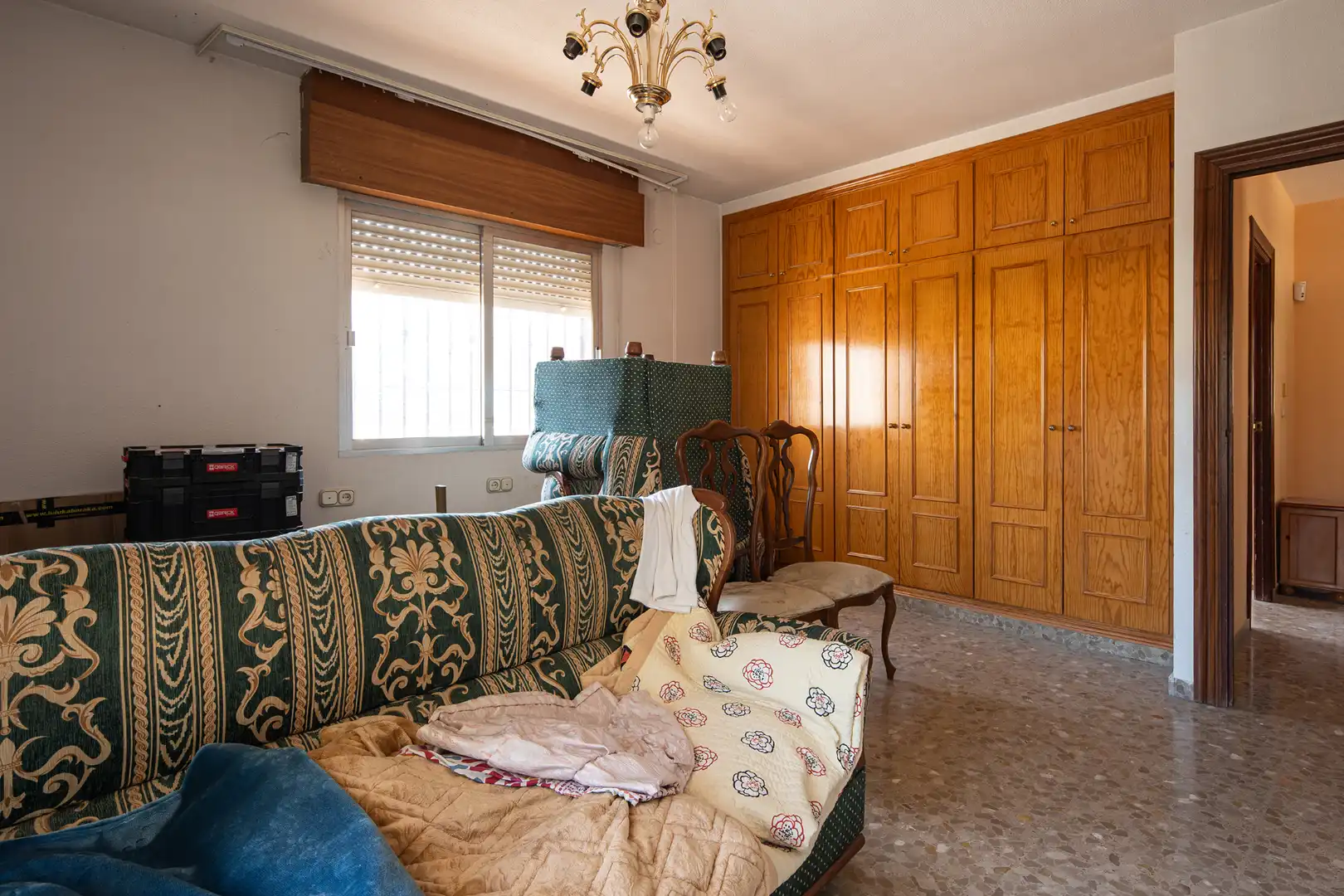 Schlafzimmer von Einfamilien-Reihenhaus zum Verkauf in Granada mit Klimaanlage, Privatgarten und Terrasse