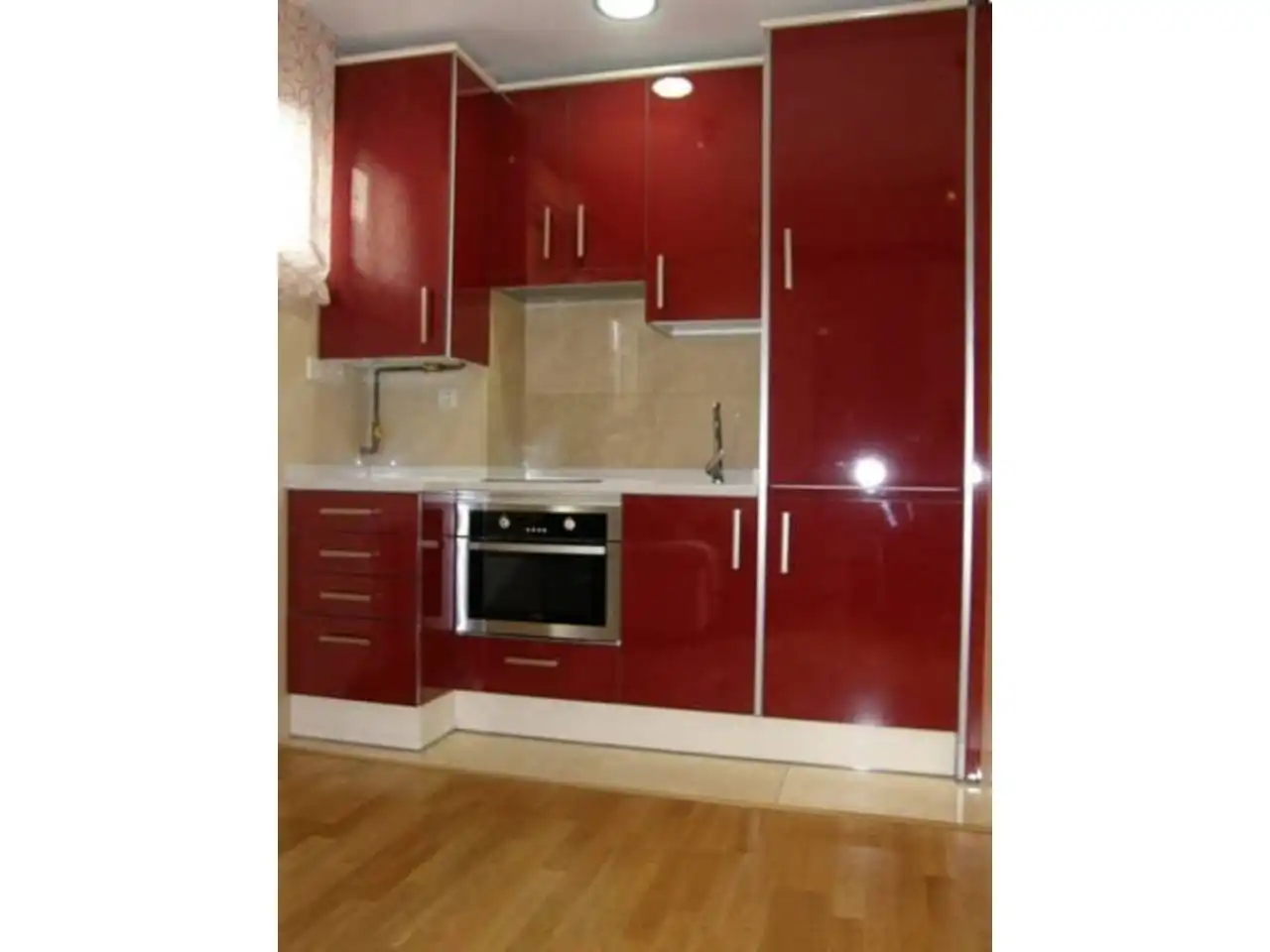 Cocina de Apartamento de alquiler en Toledo con Aire acondicionado, Calefacción y Trastero