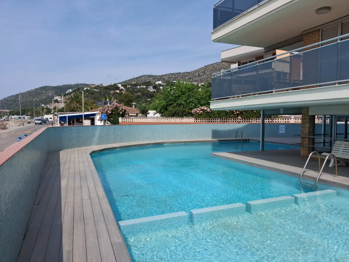 Swimming pool of Apartments for rent in Castelldefels  with Terrace, Furnished and Community pool