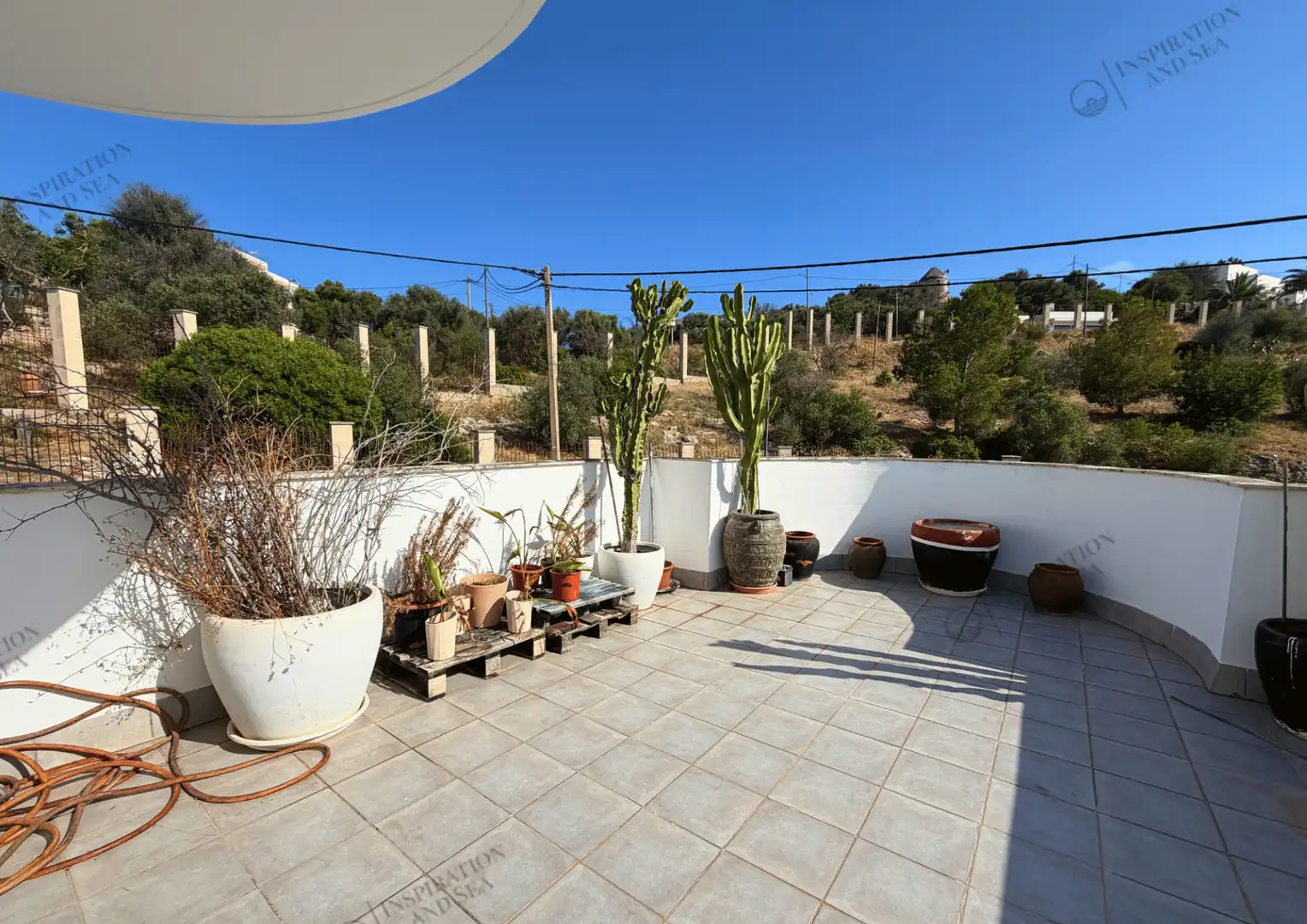 Terrace of Flat for sale in Eivissa  with Air Conditioner, Terrace and Furnished