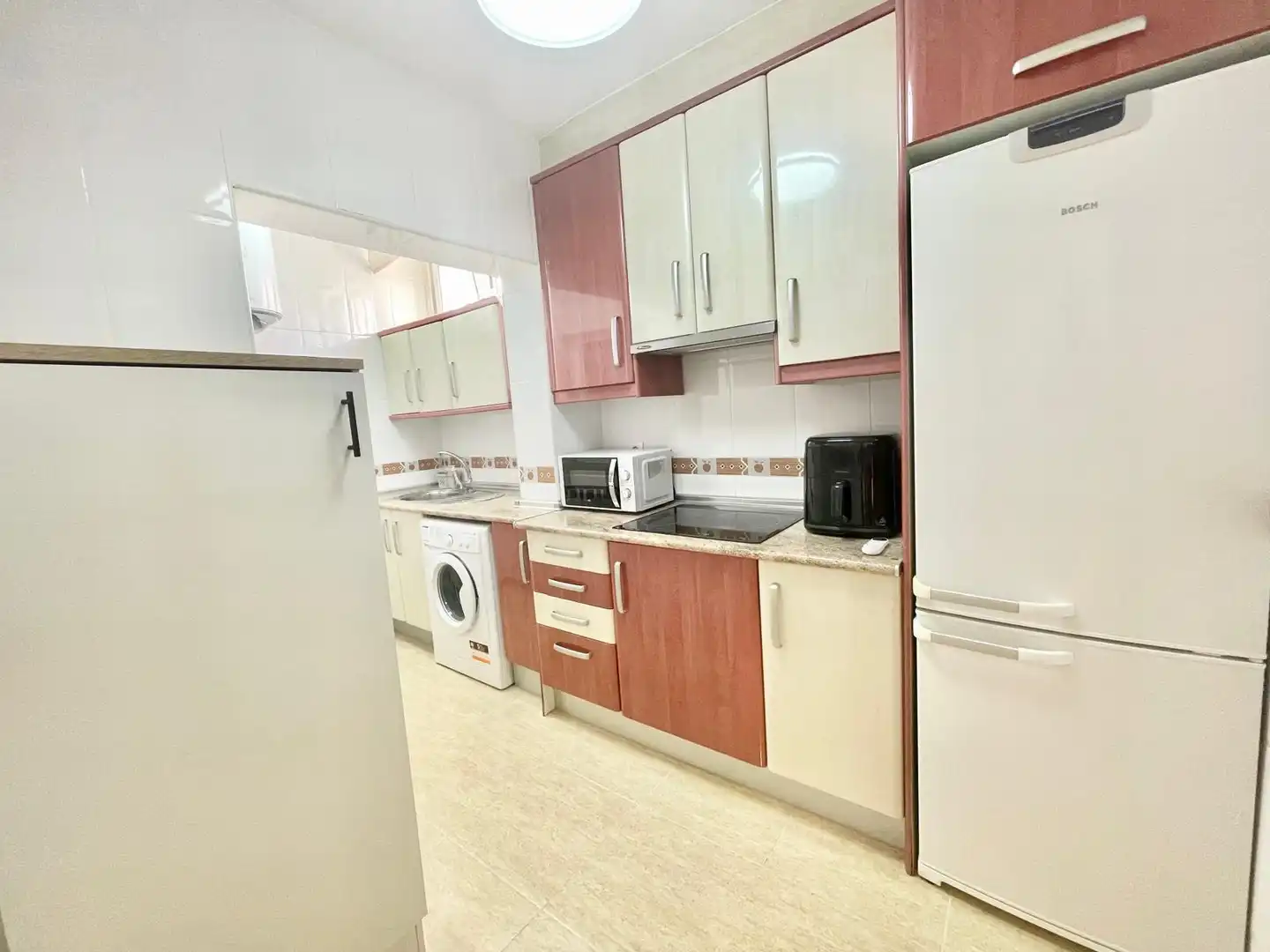 Kitchen of Detached homes for rent in San Javier  with Air Conditioner, Furnished and Washing machine