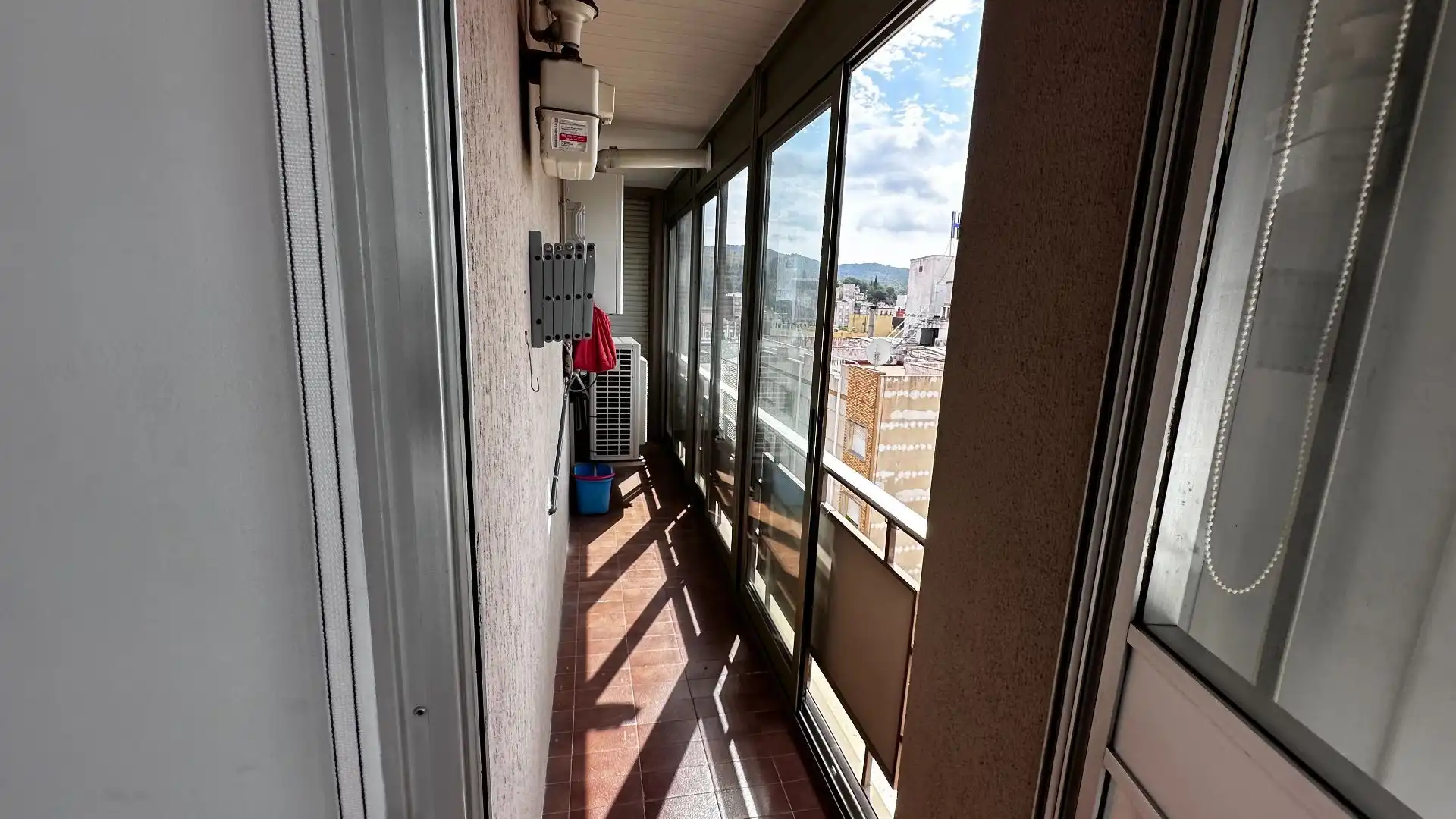 Balcony of Flat for rent in Tortosa  with Air Conditioner, Terrace and Furnished
