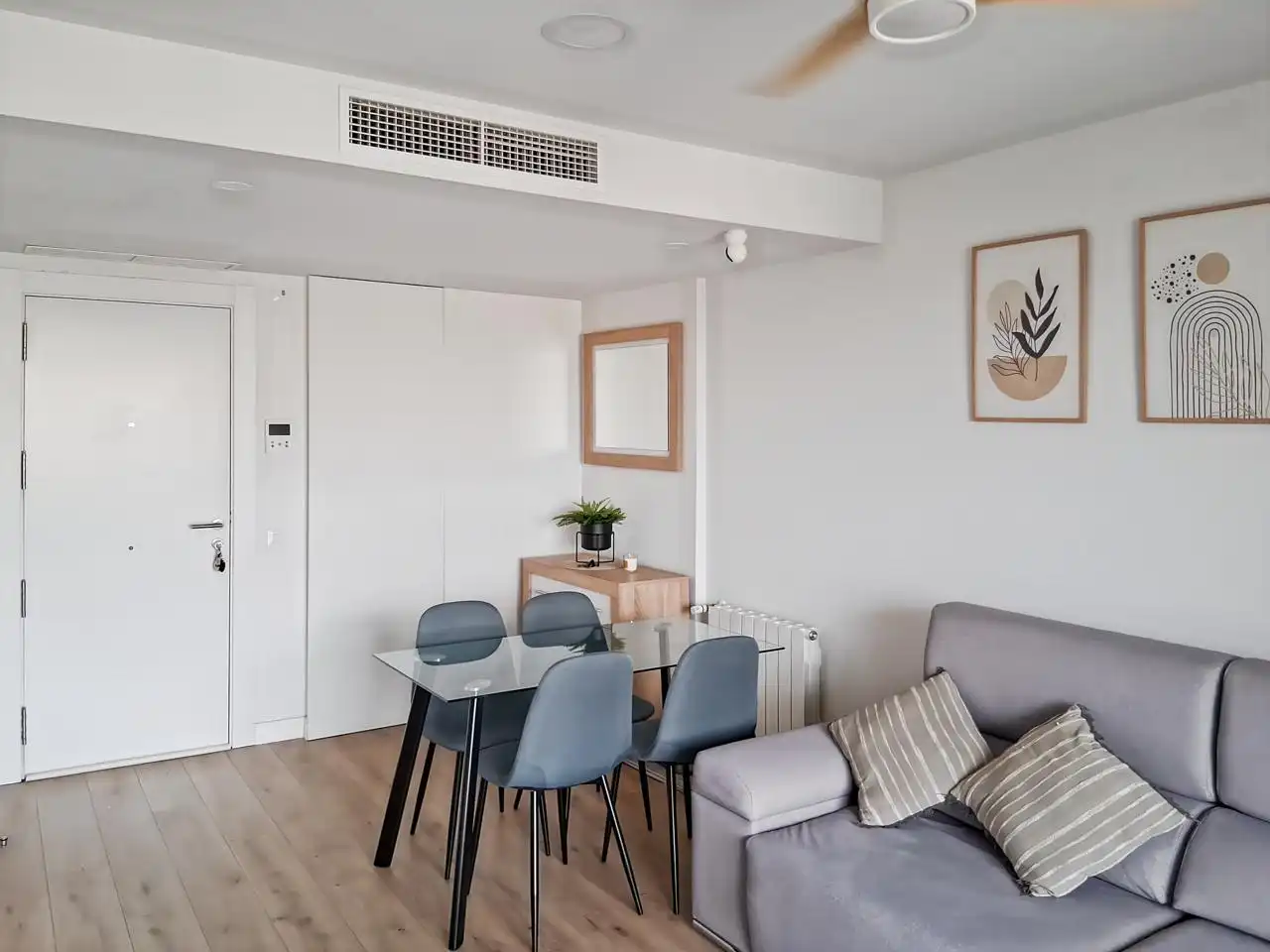 Esszimmer von Wohnung zum Verkauf in Madrid mit Klimaanlage, Heizung und Terrasse