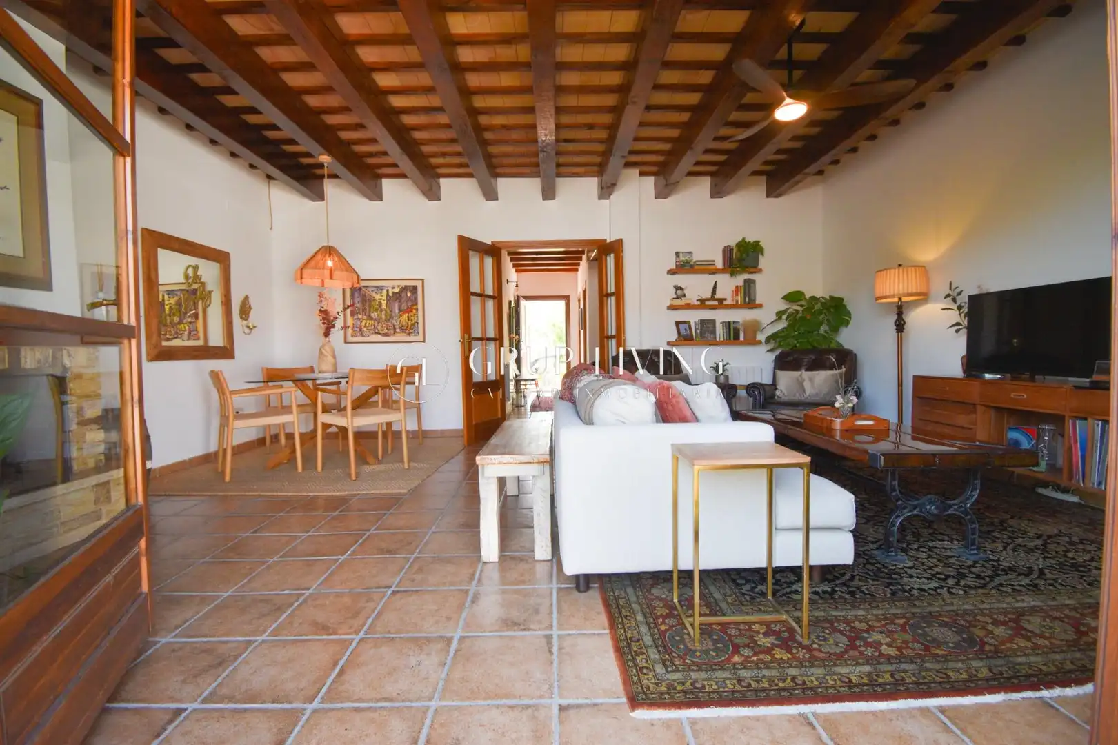 Sala d'estar de Casa o xalet de lloguer en Sant Pere de Ribes amb Jardí privat i Terrassa