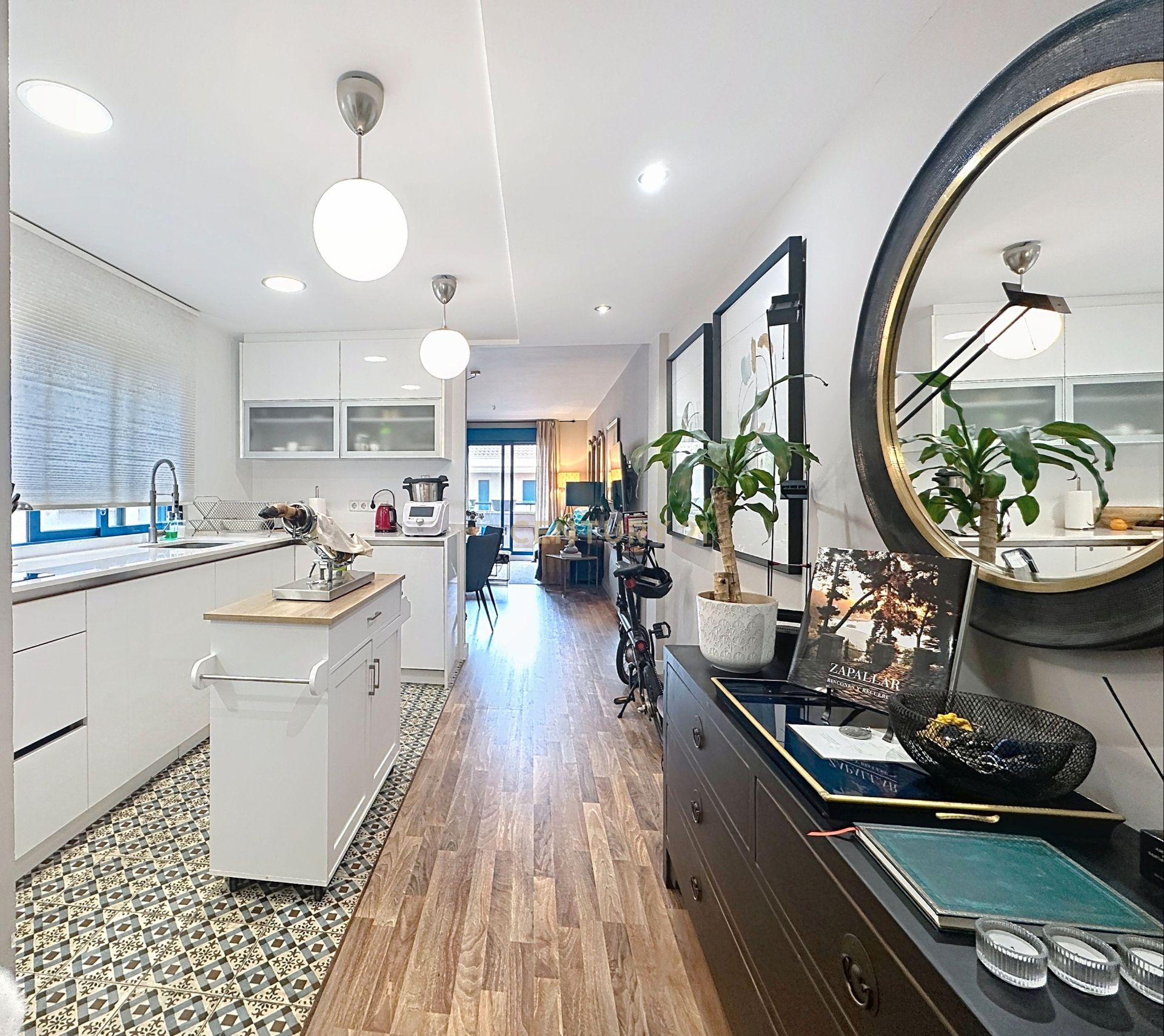 Kitchen of Flat to rent in Málaga Capital  with Air Conditioner, Furnished and Oven