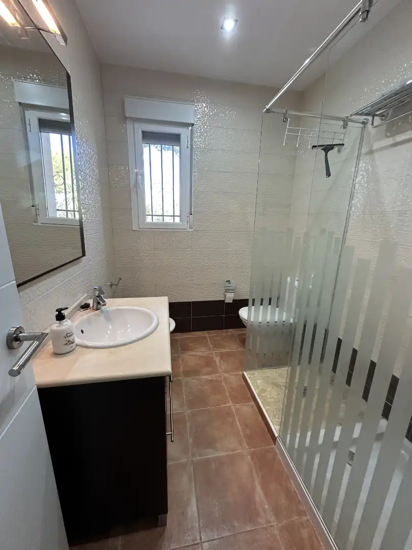 Baño de Casa o chalet en venta en Baeza con Aire acondicionado, Jardín privado y Trastero