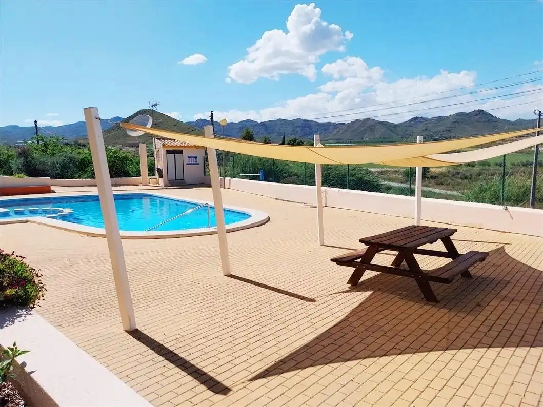 Piscina de Apartamento en venta en Mazarrón con Aire acondicionado, Jardín privado y Terraza