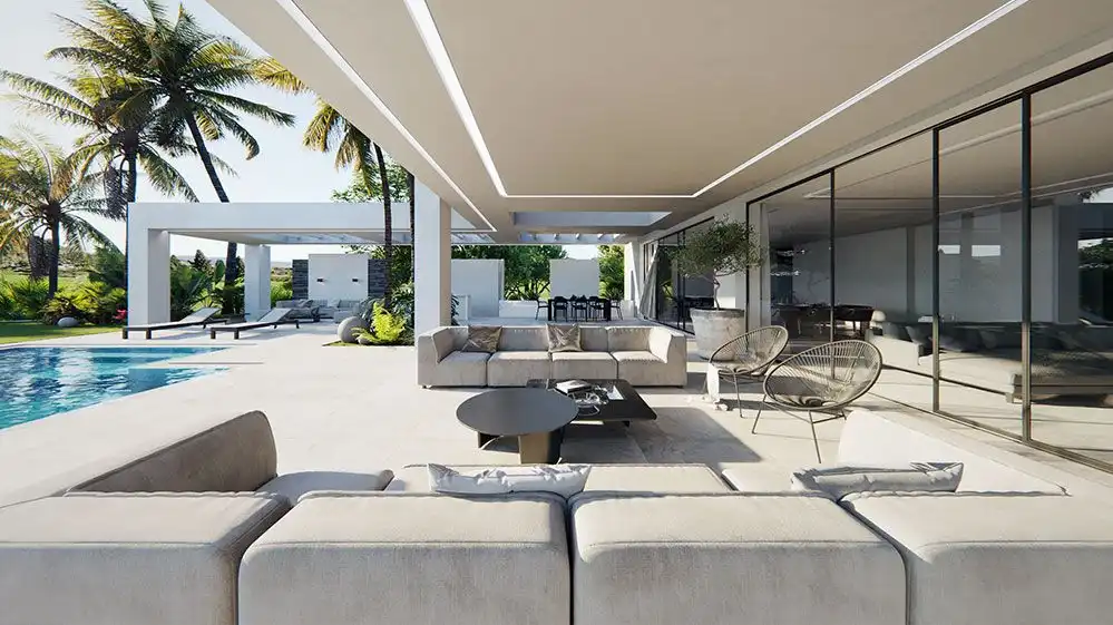 Villa con terrazza in vendita a Los Flamingos, imagen 6