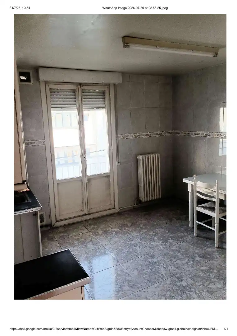 Kitchen of Flat for sale in  Pamplona / Iruña  with Parquet flooring and Balcony