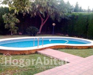 Swimming pool of House or chalet for sale in L'Eliana  with Air Conditioner, Terrace and Swimming Pool