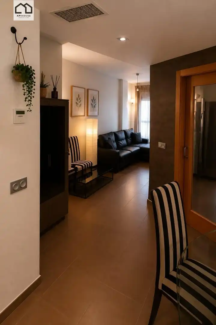 Sala d'estar de Apartament de lloguer en Almoradí amb Aire condicionat i Balcó
