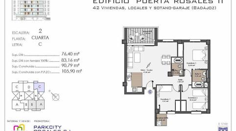 Foto 2 de Pis en venda a Valdepasillas - La Paz - Huerta Rosales, Badajoz Capital