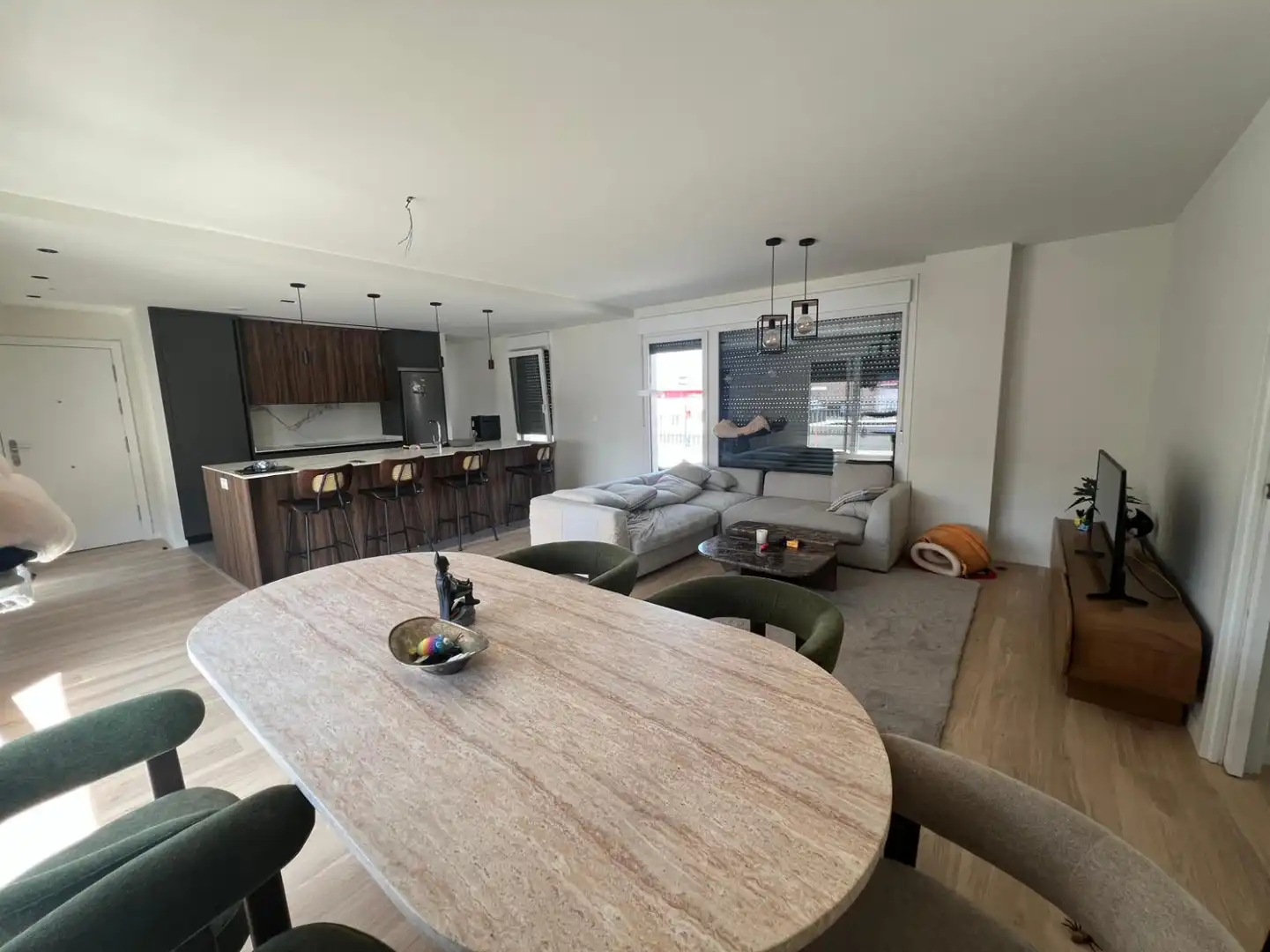 Dining room of Flat for sale in Lardero  with Heating, Private garden and Parquet flooring
