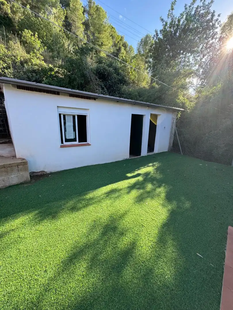 Vista exterior de Casa o chalet en venta en Vilallonga / Villalonga con Aire acondicionado, Jardín privado y Terraza