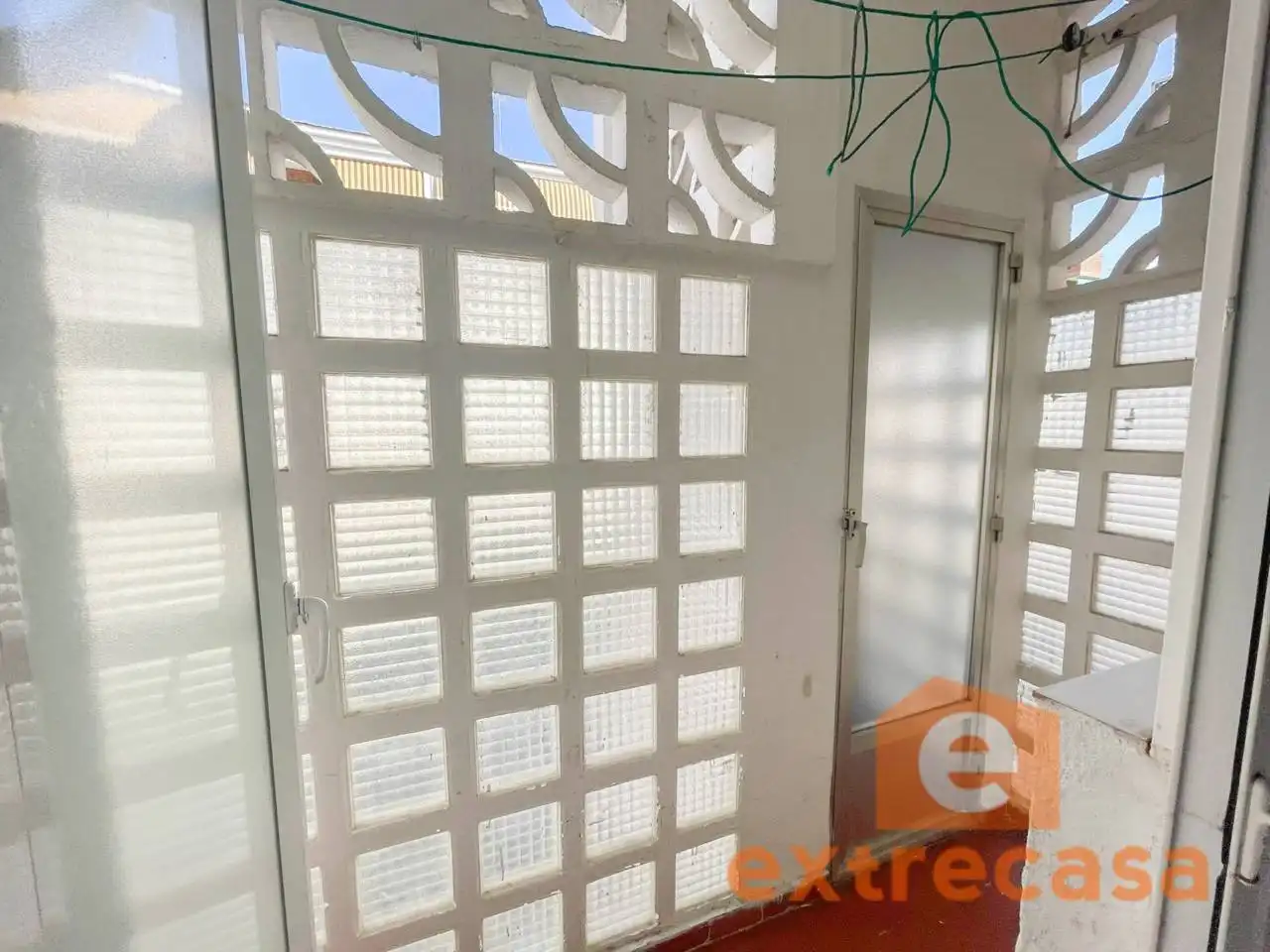 Balcony of Flat for rent in Badajoz  with Furnished and Balcony