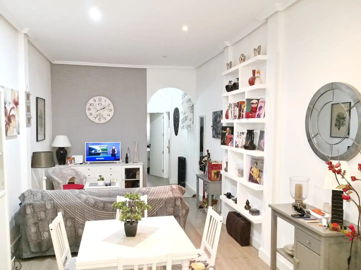 Living room of Flat for sale in Madrid  with Heating