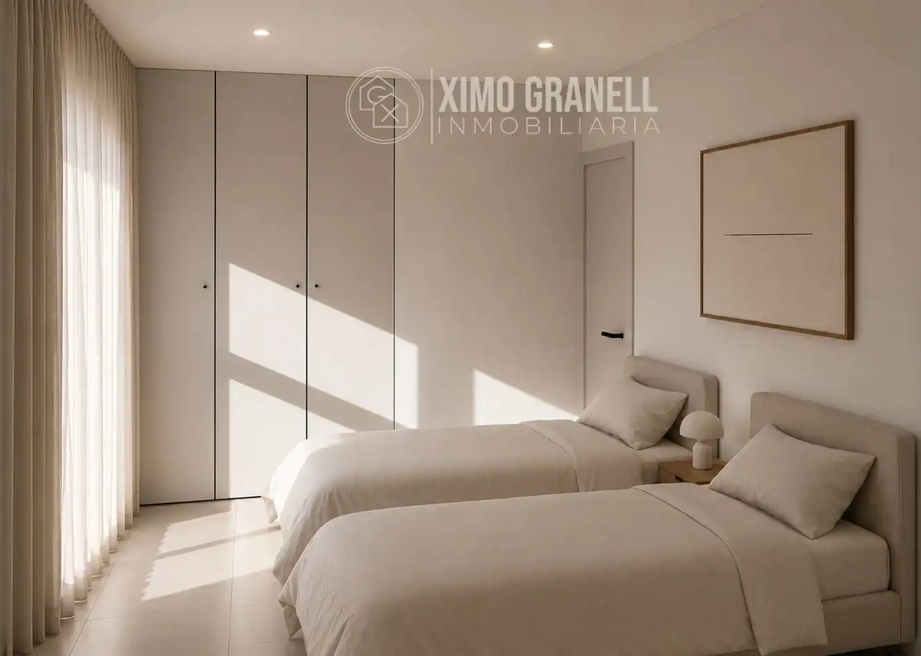 Schlafzimmer von Wohnung zum Verkauf in La Vall d'Uixó mit Klimaanlage und Heizung