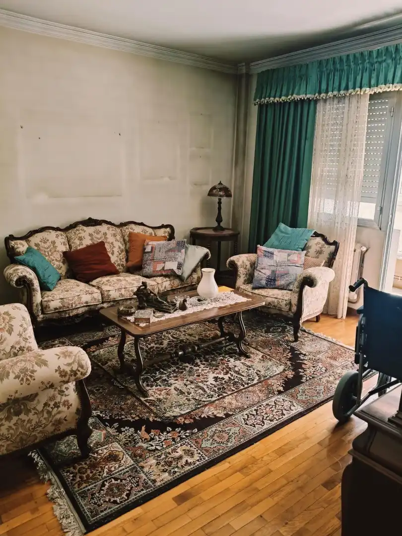 Sala de estar de Piso en venta en Ourense Capital  con Calefacción, Trastero y Balcón