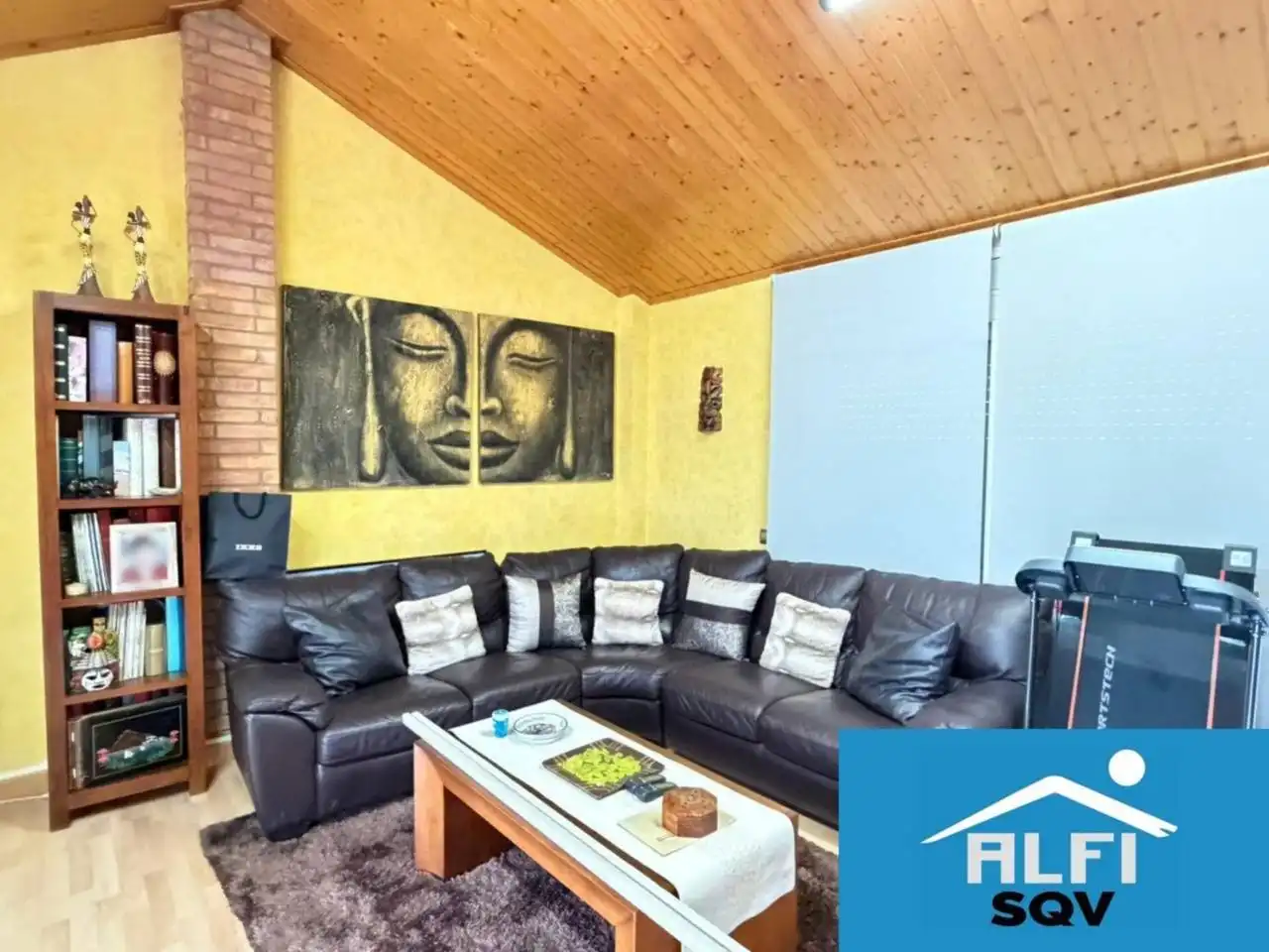 Living room of Houses for sale in Sant Quirze del Vallès  with Air Conditioner, Heating and Private garden