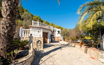 Vista exterior de Casa o xalet en venda en La Font d'En Carròs amb Aire condicionat, Jardí privat i Terrassa