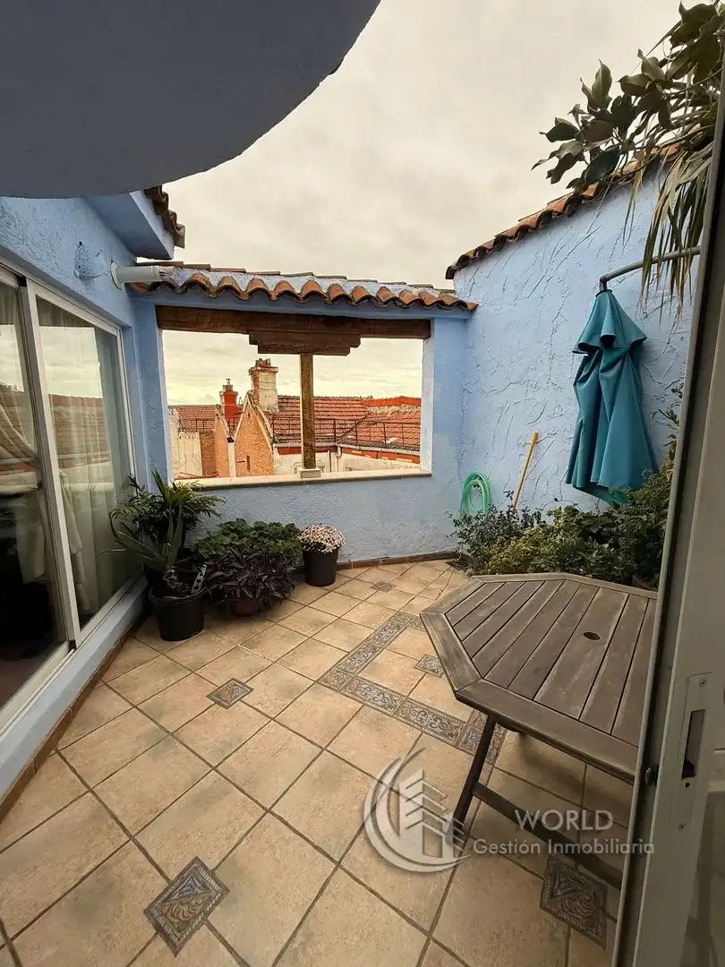 Terrasse von Dachboden zur Miete in Madrid mit Klimaanlage, Heizung und Terrasse