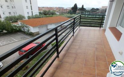 Terrace of Flat for sale in Roses  with Terrace, Oven and TV