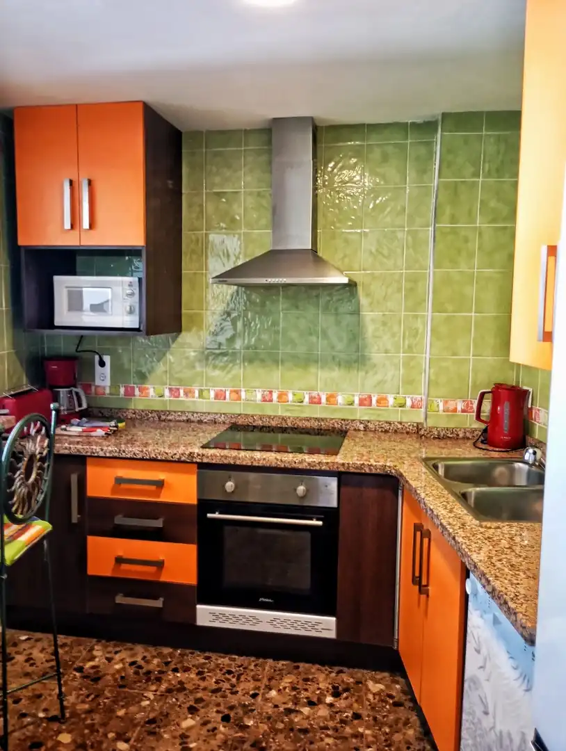 Cocina de Casa o chalet de alquiler en Moraira con Aire acondicionado, Calefacción y Jardín privado