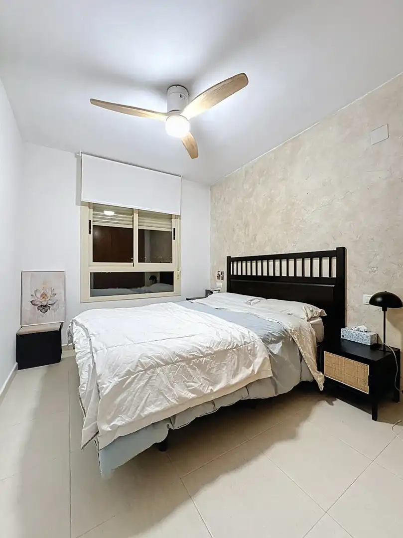 Bedroom of Flat for sale in L'Alfàs del Pi  with Air Conditioner, Private garden and Terrace