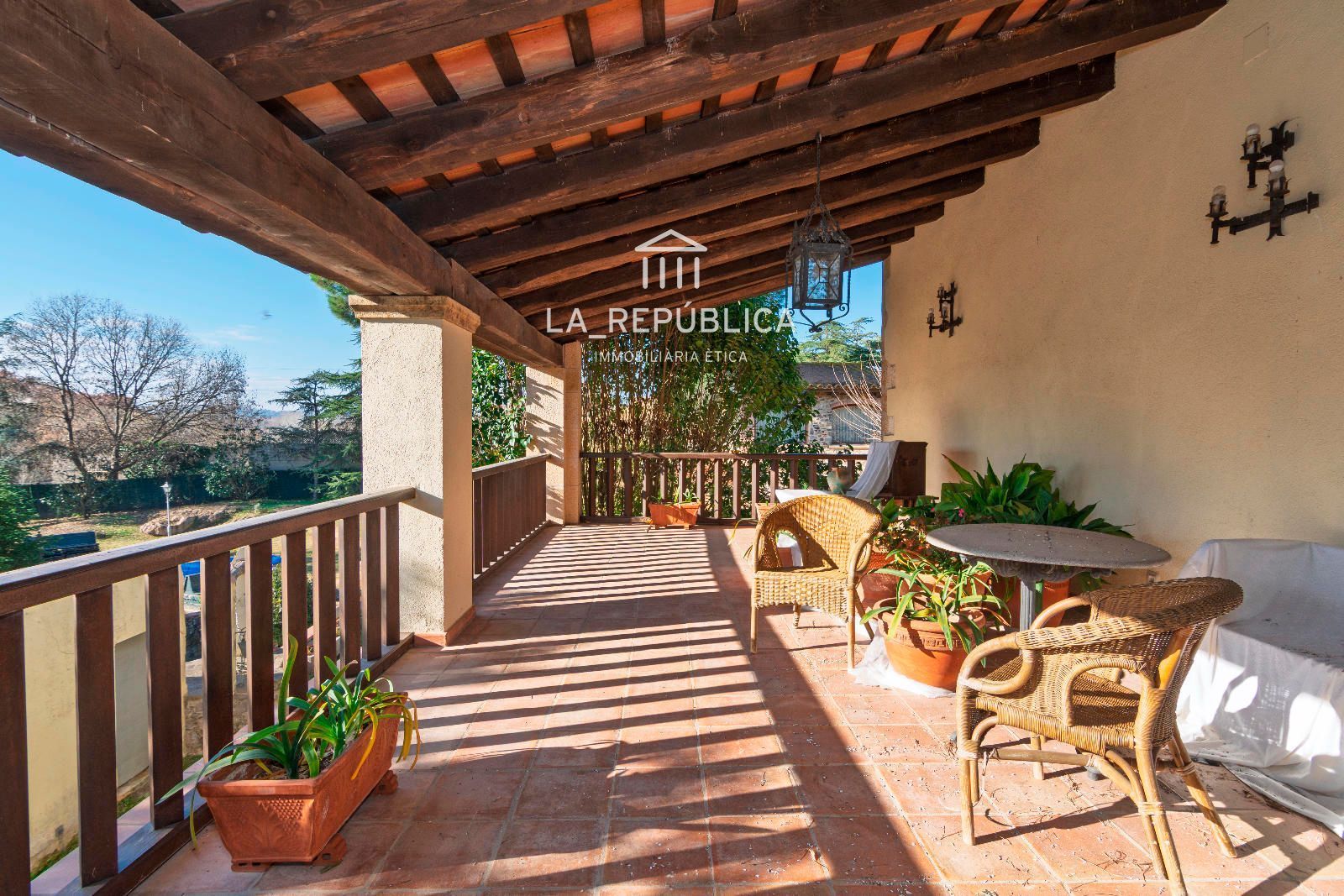 Terrassa de Casa o xalet en venda en Sils amb Calefacció, Jardí privat i Terrassa